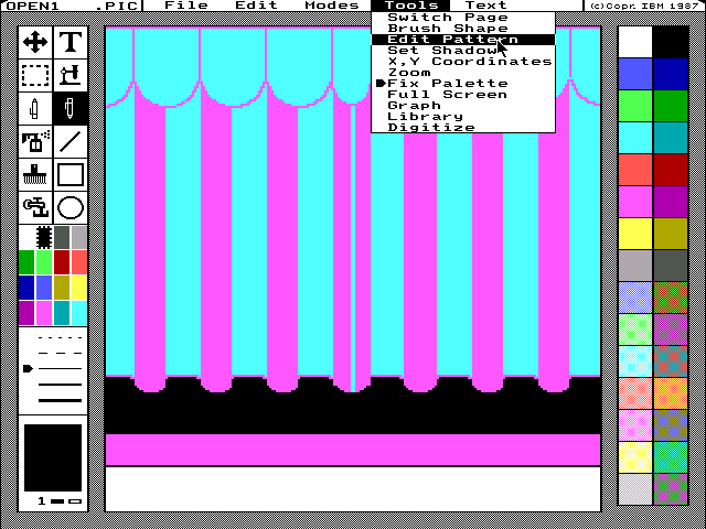 IBM Storyboard Plus 1.01 - Picture Edit